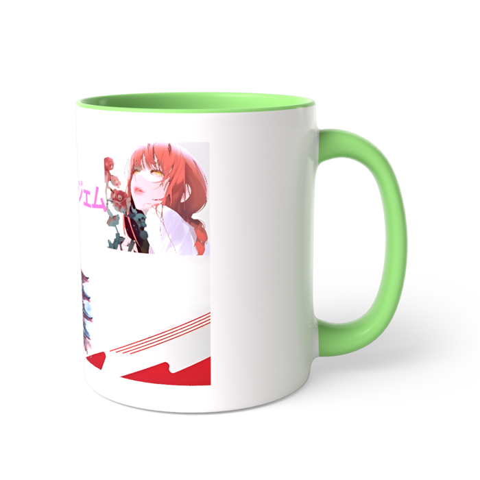 ツートンカラーマグカップ - 直径 8.2cm / 高さ 9.5cm