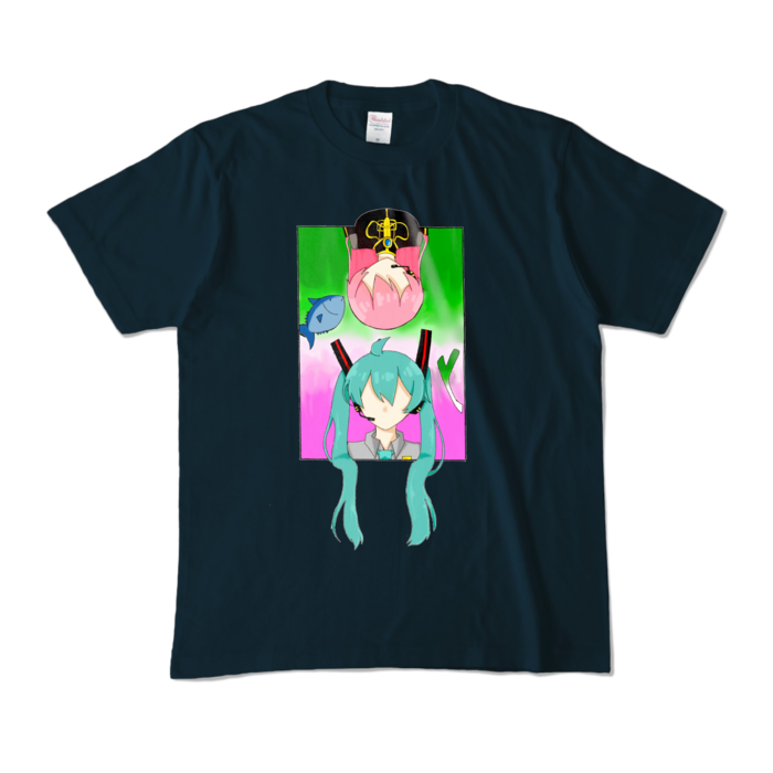 カラーTシャツ - M - ネイビー (濃色)