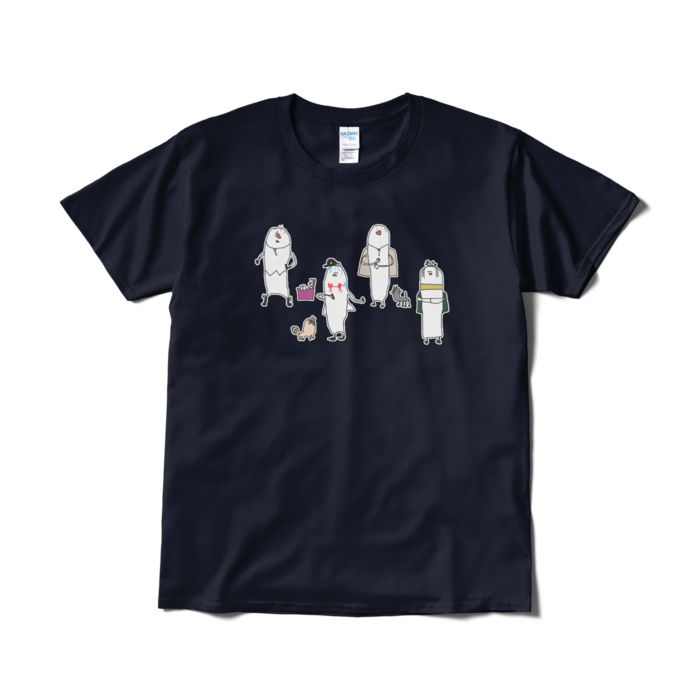 TシャツL紺ーオシャレに決めたい方はこれ！