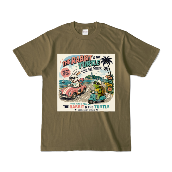 カラーTシャツ - S - オリーブ (濃色)