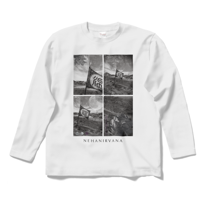 NEHAN FLAG LONG TEE / WHITE / S