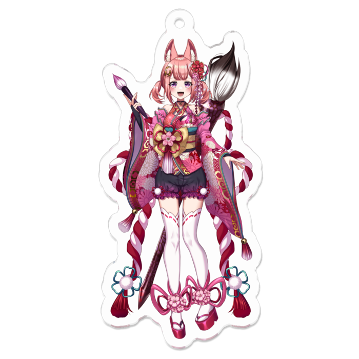 アクリルキーホルダー - 70 x 70 (mm)