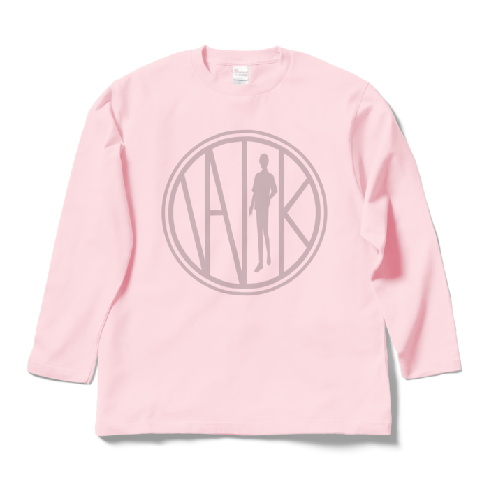 ロングスリーブTシャツ - L - ライトピンク