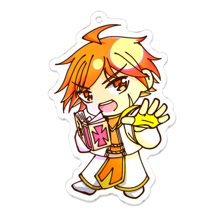 アクリルキーホルダー - 70 x 70 (mm)
