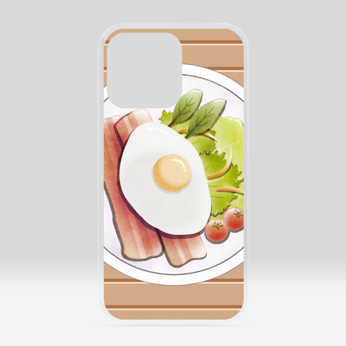 クリアiPhoneケース ベージュ iPhone 13Pro