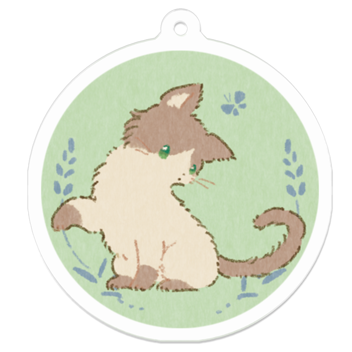 アクリルキーホルダー - 50 x 50 (mm)(1)