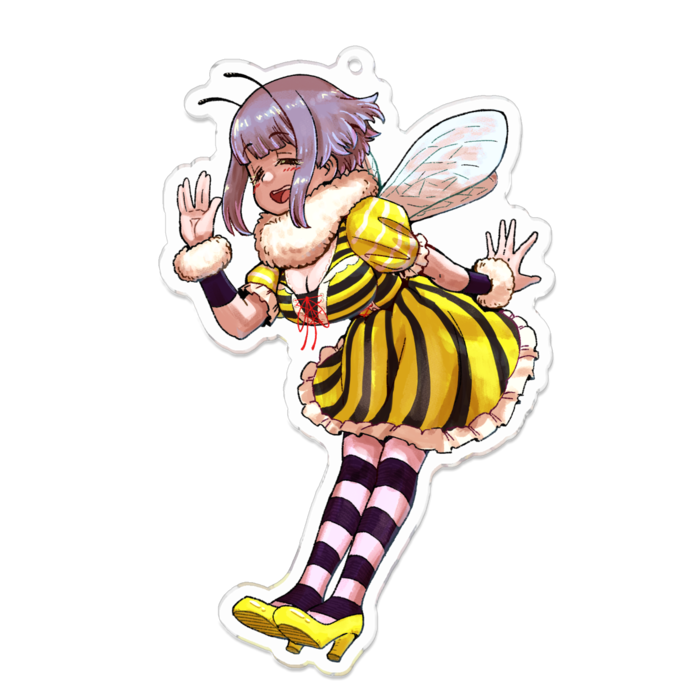 アクリルキーホルダー - 100 x 100 (mm)