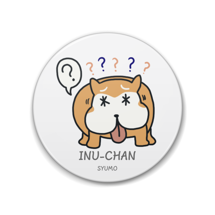 犬ちゃん缶バッジ1 - 88mm