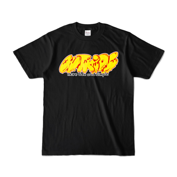 カラーTシャツ - S - ブラック (濃色)