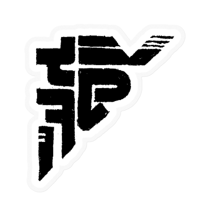 ステッカー - 100 x 100 (mm)