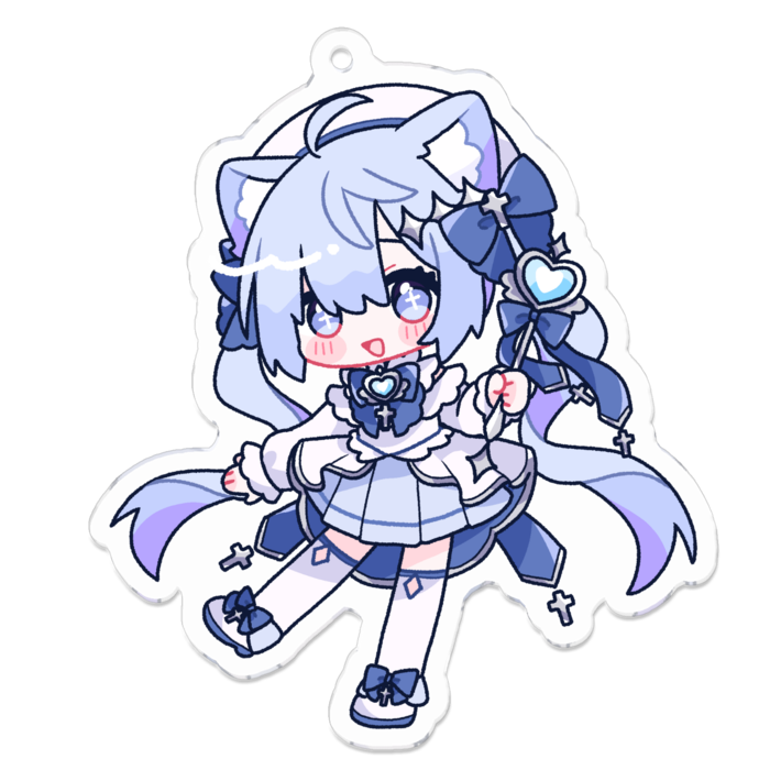 アクリルキーホルダー - 70 x 70 (mm)