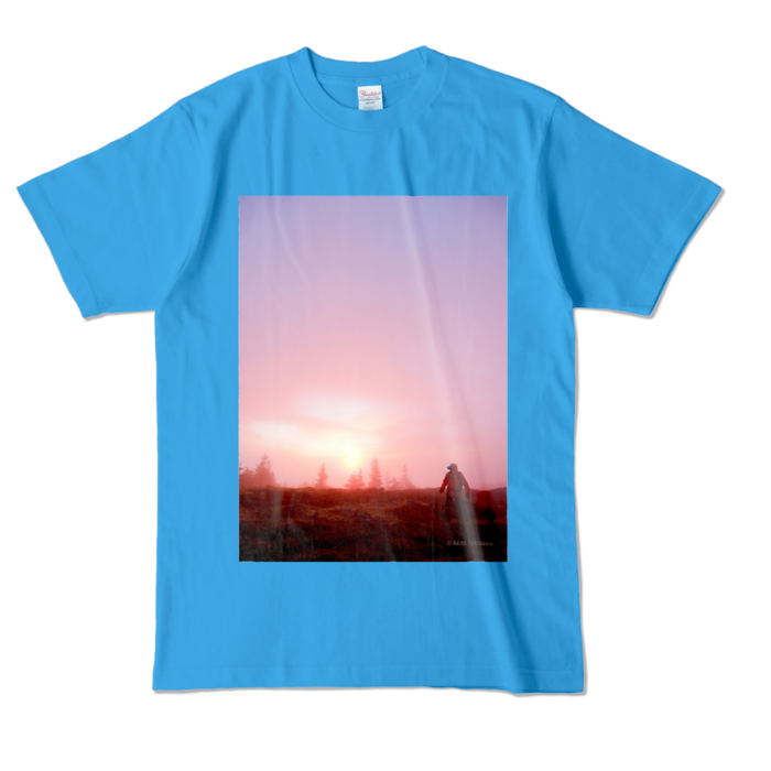 カラーTシャツ - L - ターコイズ (濃色)