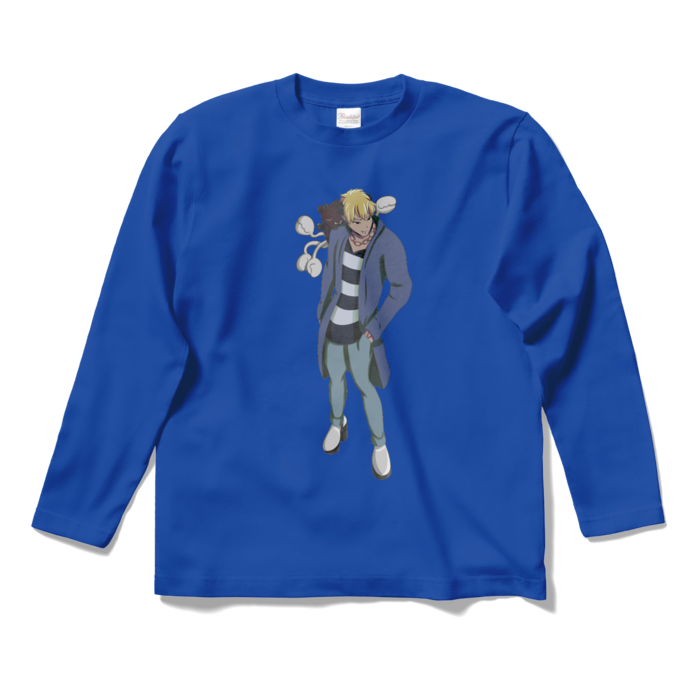 ロングスリーブTシャツ - S - ロイヤルブルー