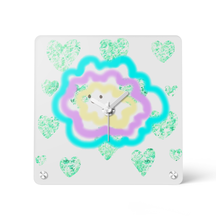 アクリル時計 - 150x150mm