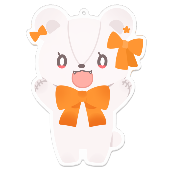 アクリルキーホルダー 100x100mm