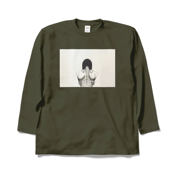 ロングスリーブTシャツ - XL - アーミーグリーン