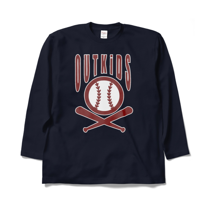 ロングスリーブTシャツ - XL - ネイビー