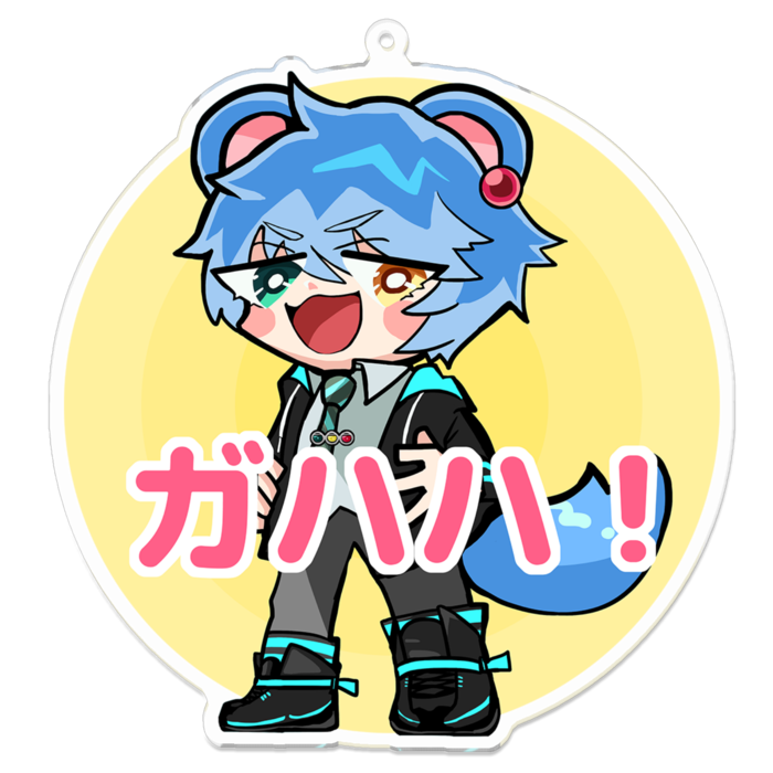 アクリルキーホルダー - 100 x 100 (mm)