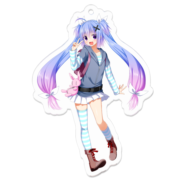 アクリルキーホルダー - 70 x 70 (mm)