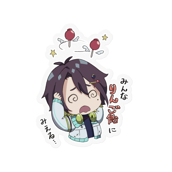 廻るりんご飴