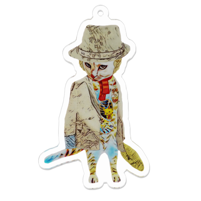 アクリルキーホルダー - 70 x 70 (mm)