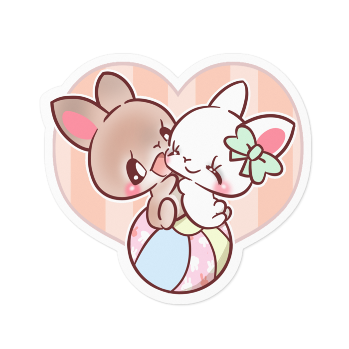 ステッカー - 100 x 100 (mm)