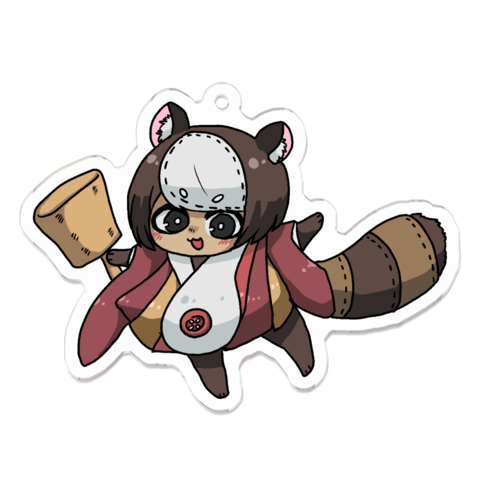 アクリルキーホルダー - 70 x 70 (mm)