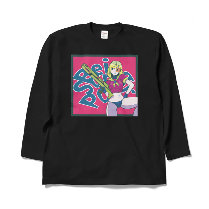 ロングスリーブTシャツ - XL - ブラック