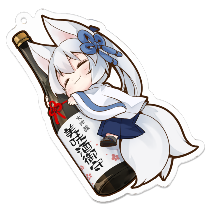 アクリルキーホルダー - 70 x 70 (mm)