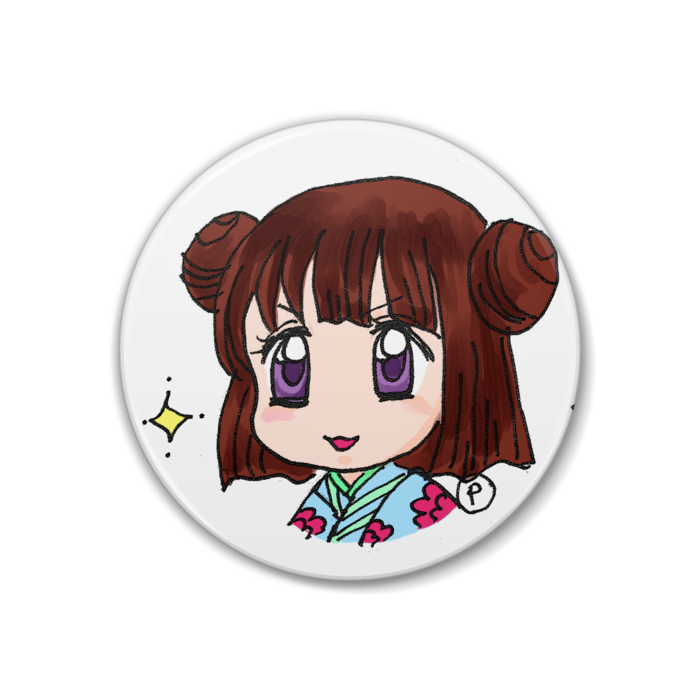 缶バッジ和風女子 ぽこ壱番家 Booth 缶バッジ和風女子 ぽこ壱番家 Booth