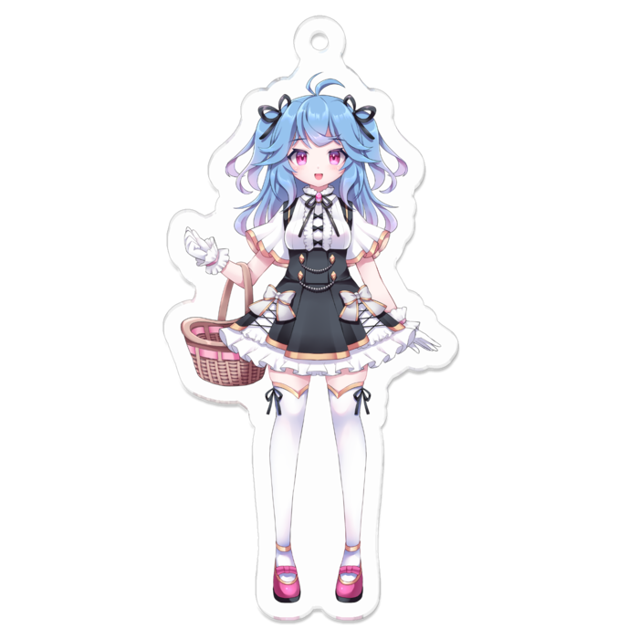 アクリルキーホルダー（コーティング） - 70 x 70 (mm)