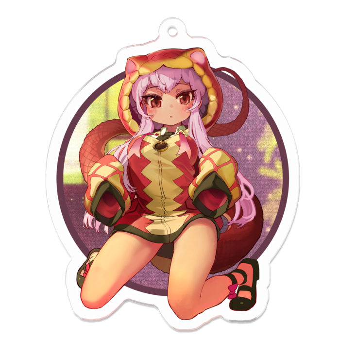 アクリルキーホルダー - 70 x 70 (mm)