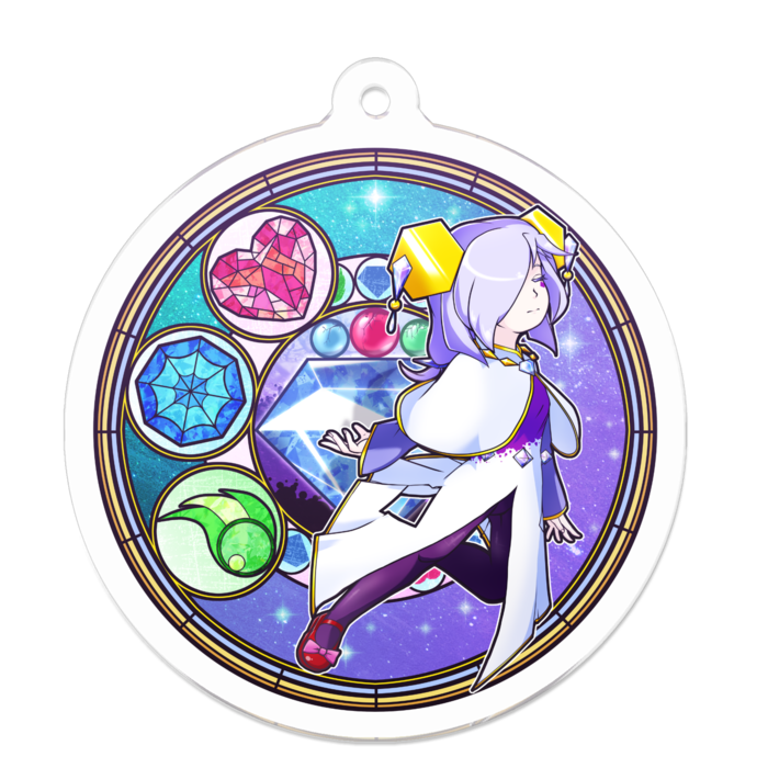 アクリルキーホルダー - 50 x 50 (mm)(1)