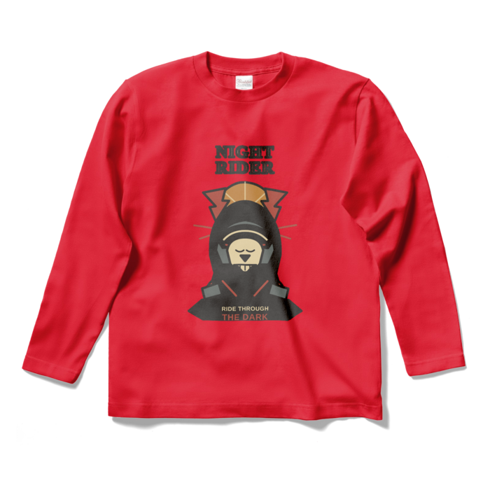 ロングスリーブTシャツ - S - レッド