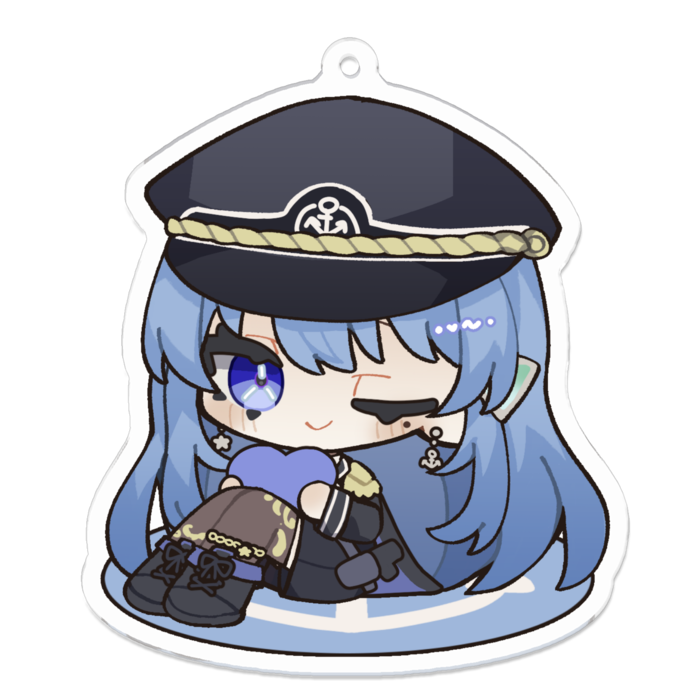 アクリルキーホルダー 6⃣