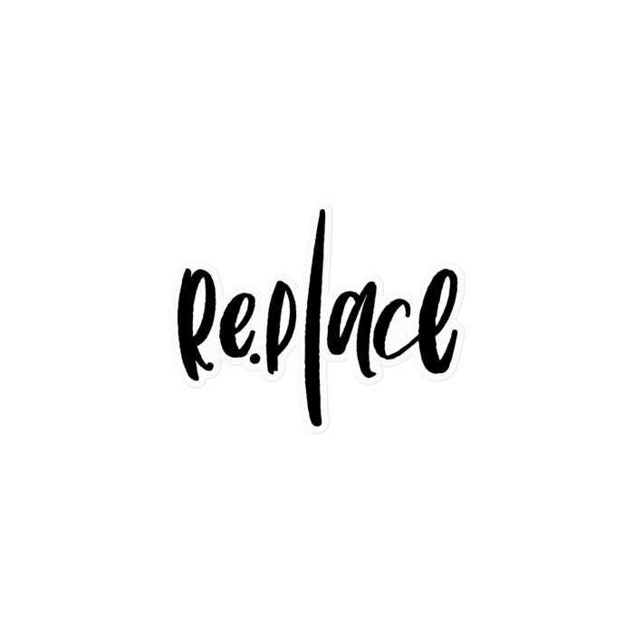ステッカー - 160 x 160 (mm)