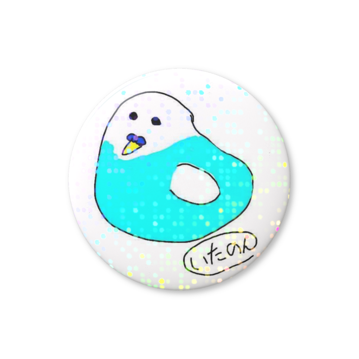 ホログラム缶バッジ - 25mm グリッター