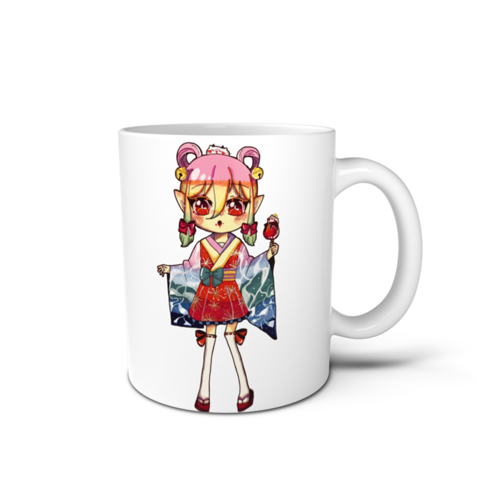 マグカップ - 直径 8 cm / 高さ 9.5 cm