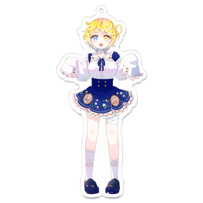 アクリルキーホルダー - 100 x 100 (mm)