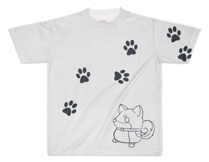 フルグラフィックTシャツ - XL - 両面印刷