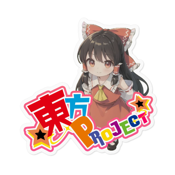 ステッカー - 100 x 100 (mm)