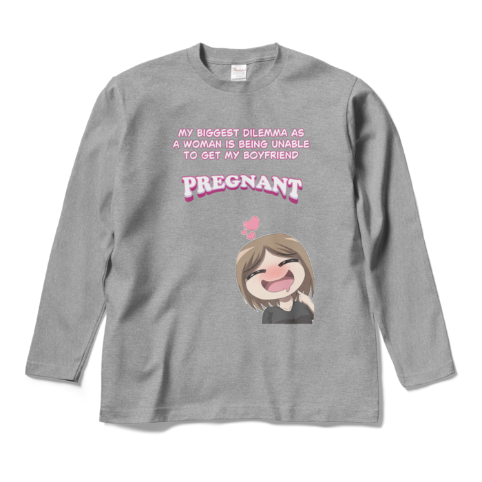 Grey Long Sleeve Shirt - Medium