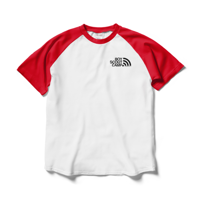 ラグランTシャツ - L - レッド