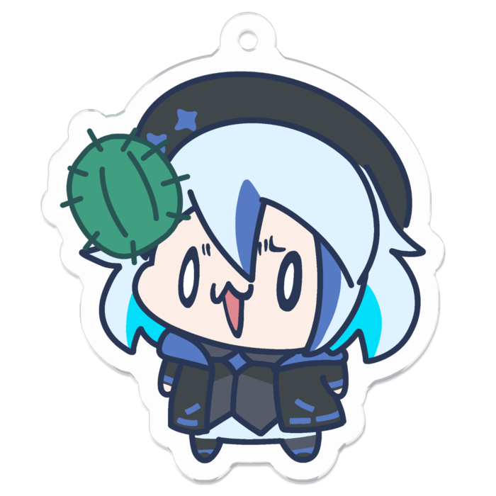 アクリルキーホルダー - 50 x 50 (mm)