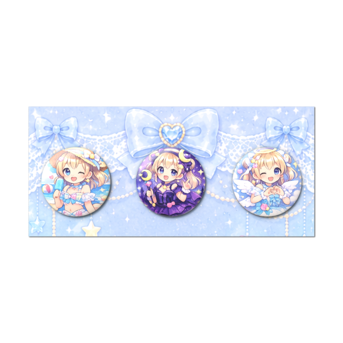 缶バッジセット - 3個セット