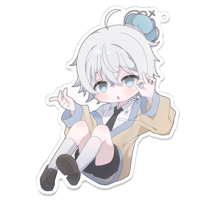 アクリルキーホルダー - 100 x 100 (mm)