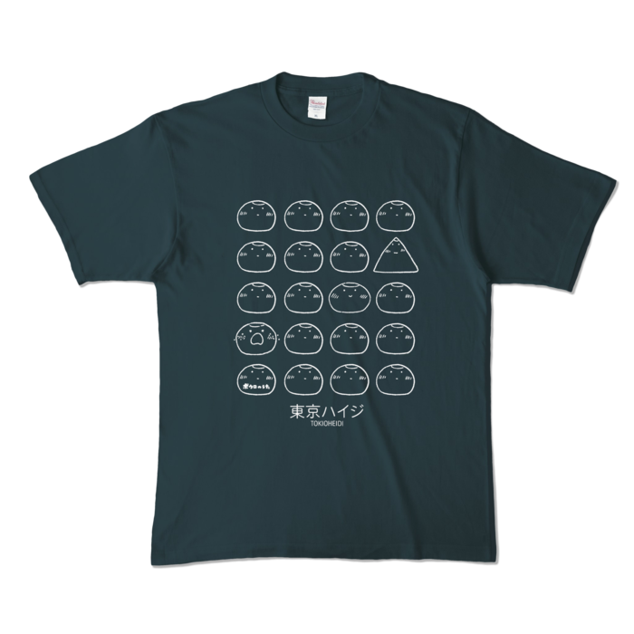 カラーTシャツ - XL - デニム (濃色)