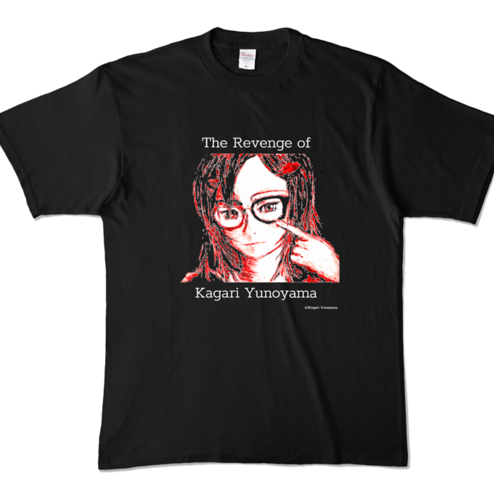 カラーTシャツ - XL - ブラック (濃色)