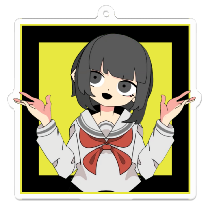 アクリルキーホルダー - 70 x 70 (mm)