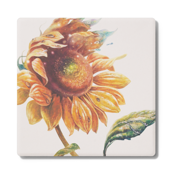 コースター「向日葵」